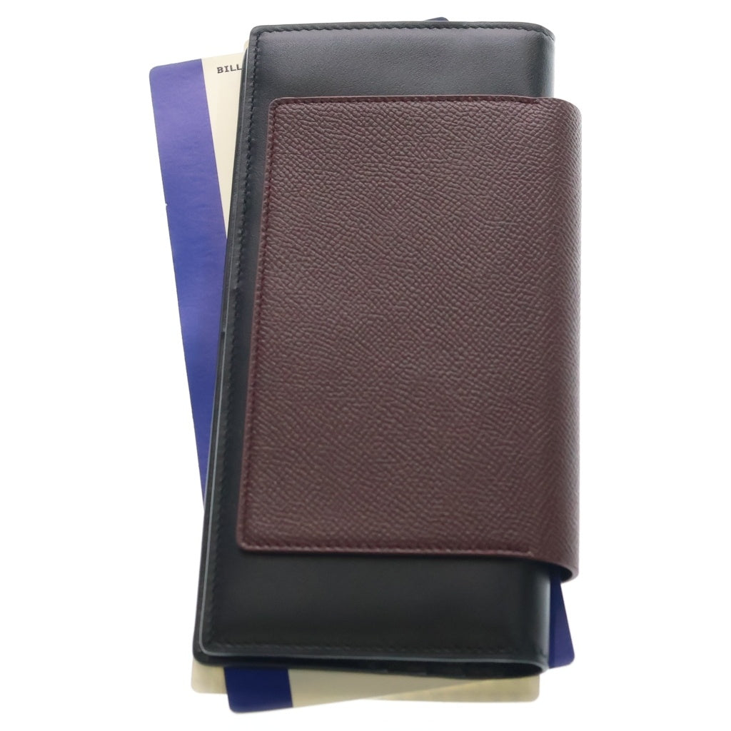 BALENCIAGA(バレンシアガ) PASSPORT LONG WALLET パスポートロングウォレット 財布 レッド/ブラック