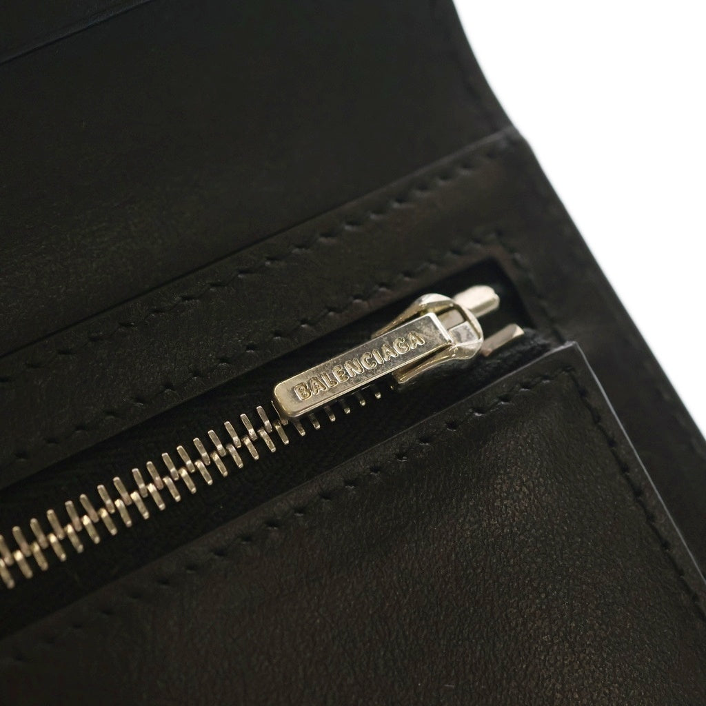 BALENCIAGA(バレンシアガ) PASSPORT LONG WALLET パスポートロングウォレット 財布 レッド/ブラック