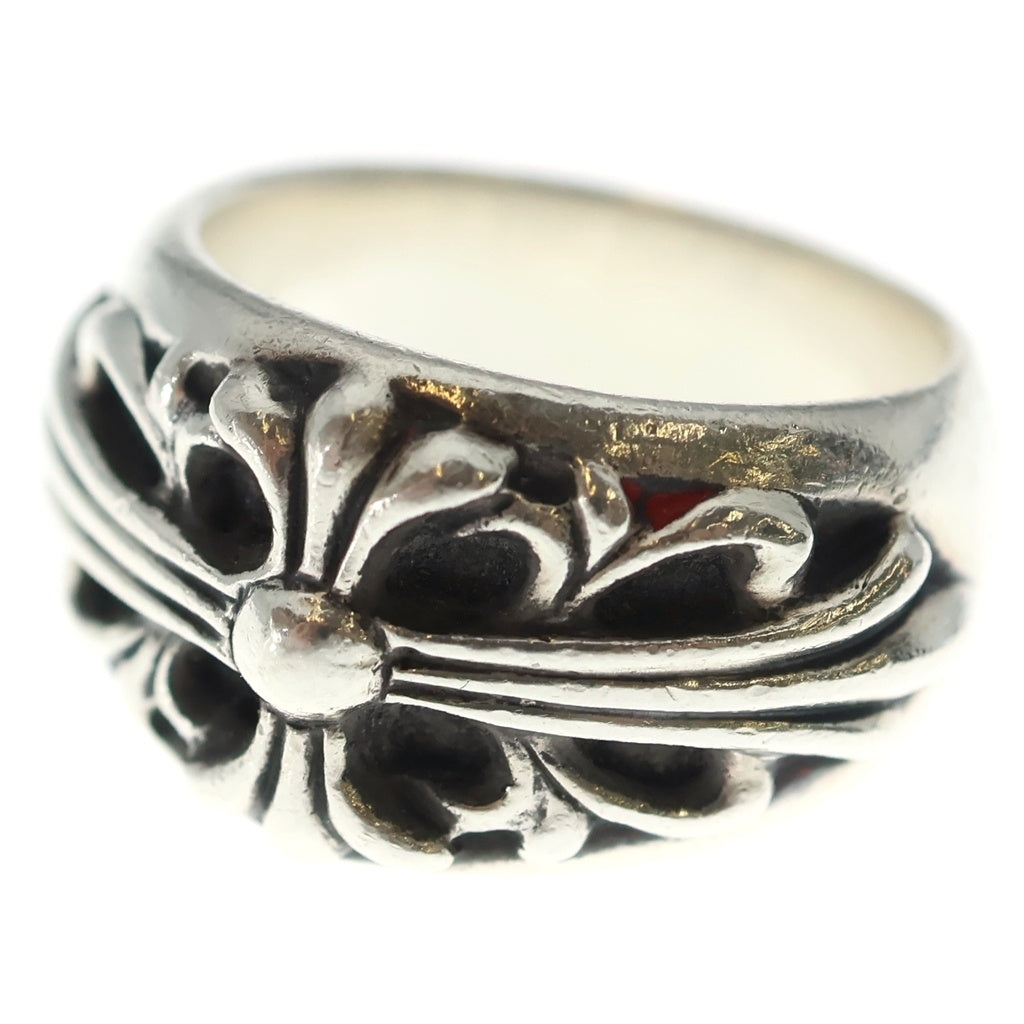 CHROME HEARTS(クロムハーツ) FLRL CRS フローラルクロス リング シルバー BCA346