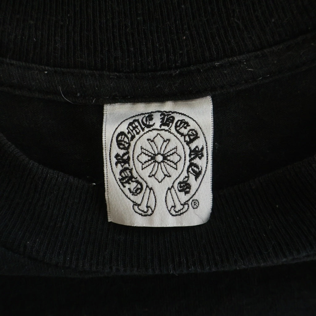 CHROME HEARTS(クロムハーツ) CH T-SHRT 1 CHフレームクロスプリント 半袖Tシャツ ピンク/ブラック
