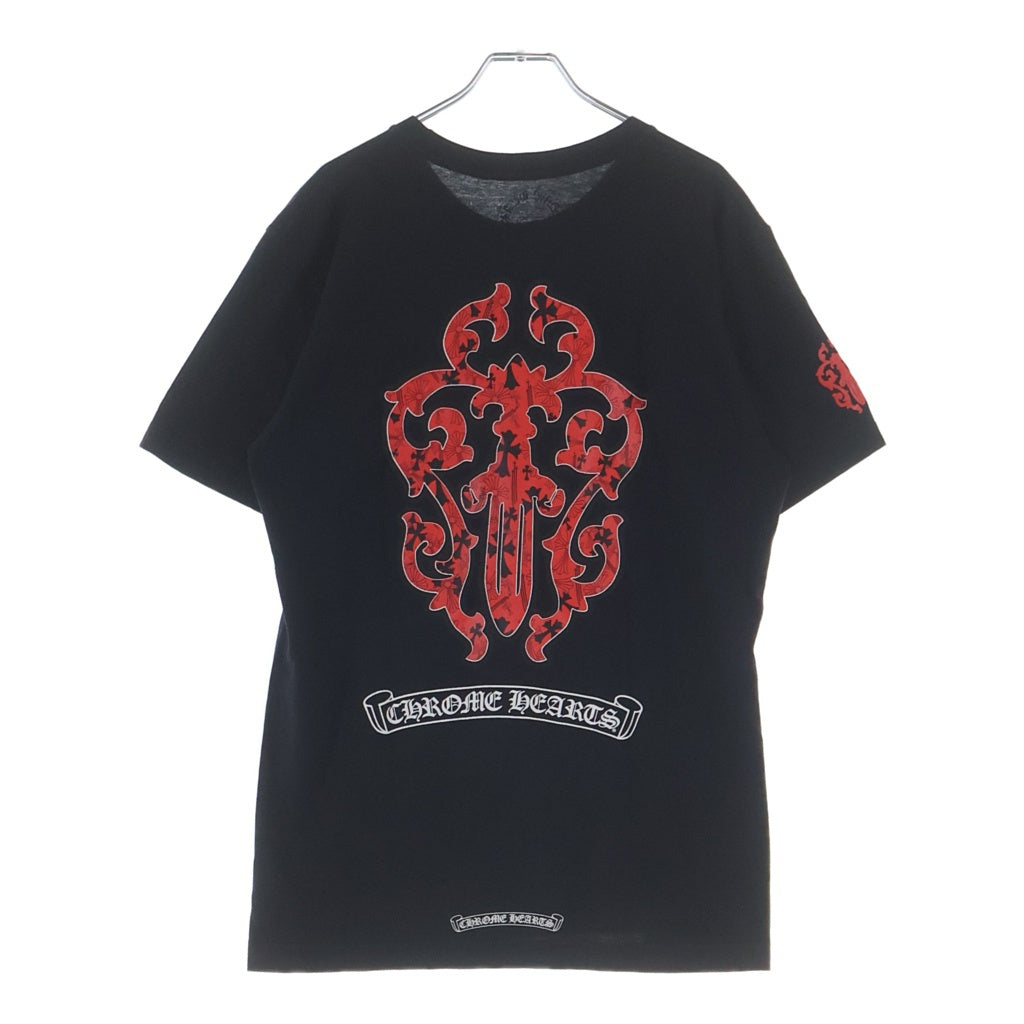 CHROME HEARTS(クロムハーツ) VINE DGR S/S TEE ヴァインダガー ポケット半袖Tシャツ ブラック