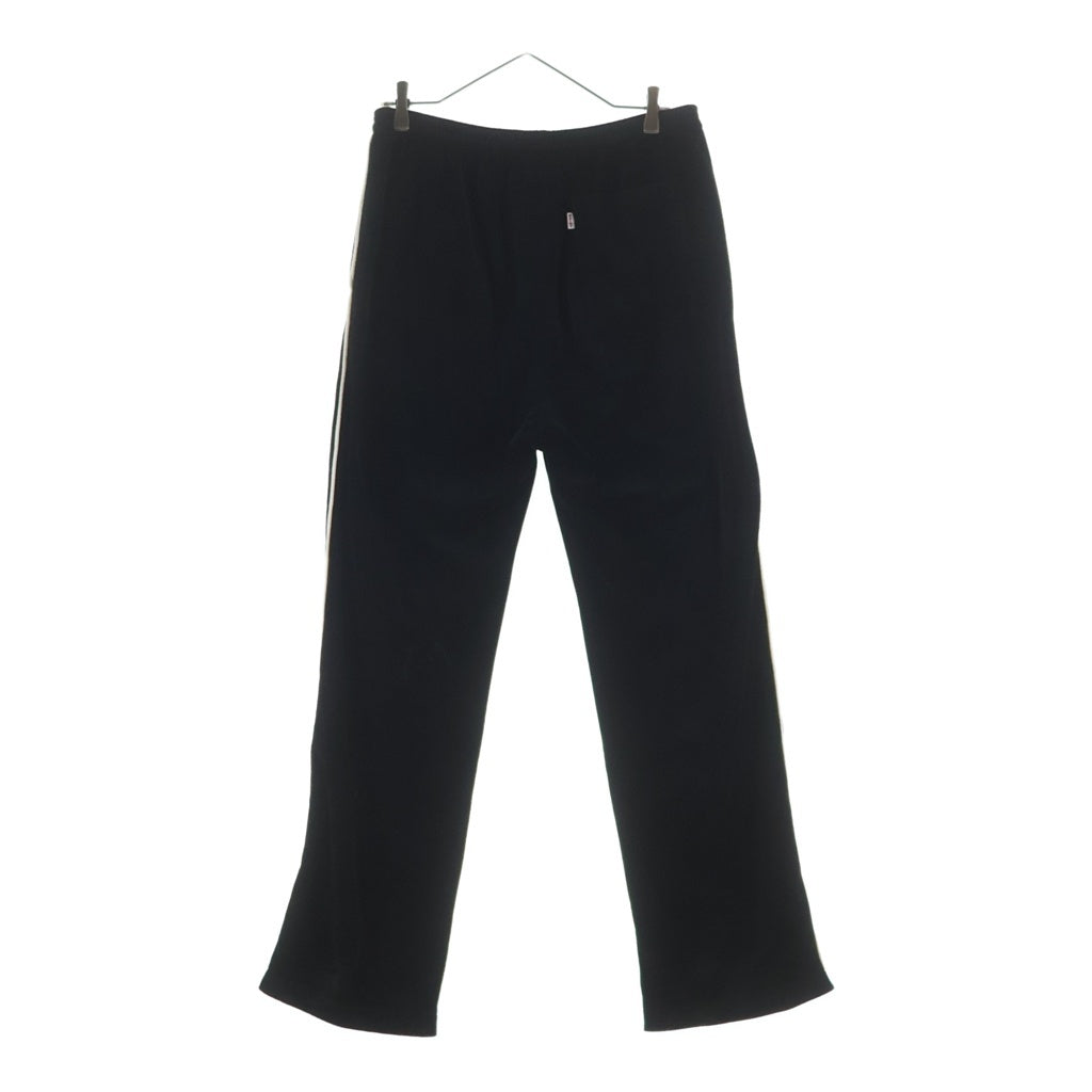 SAINT MICHAEL(セントマイケル) 25SS ×LASTMAN TRACK PANTS VELOUR ベロアトラックパンツ SM-HR8-0000-C35 ブラック