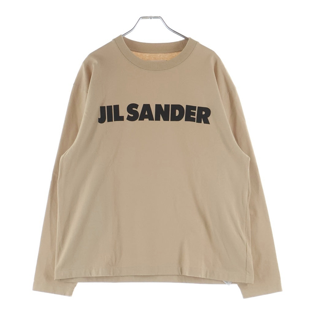 JIL SANDER(ジルサンダー) ロゴプリントロングスリーブカットソー 長袖Tシャツ J02GC0107 J20215 ベージュ
