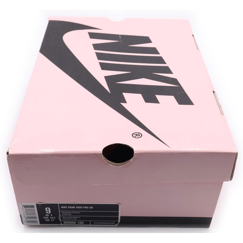 NIKE SB(ナイキエスビー) 【観賞用 2004年製】 DUNK HIGH HUF TIE-DYE ダンク ハフ タイダイ ハイカットスニーカー ブラック/レッド US9/27cm 305050-102