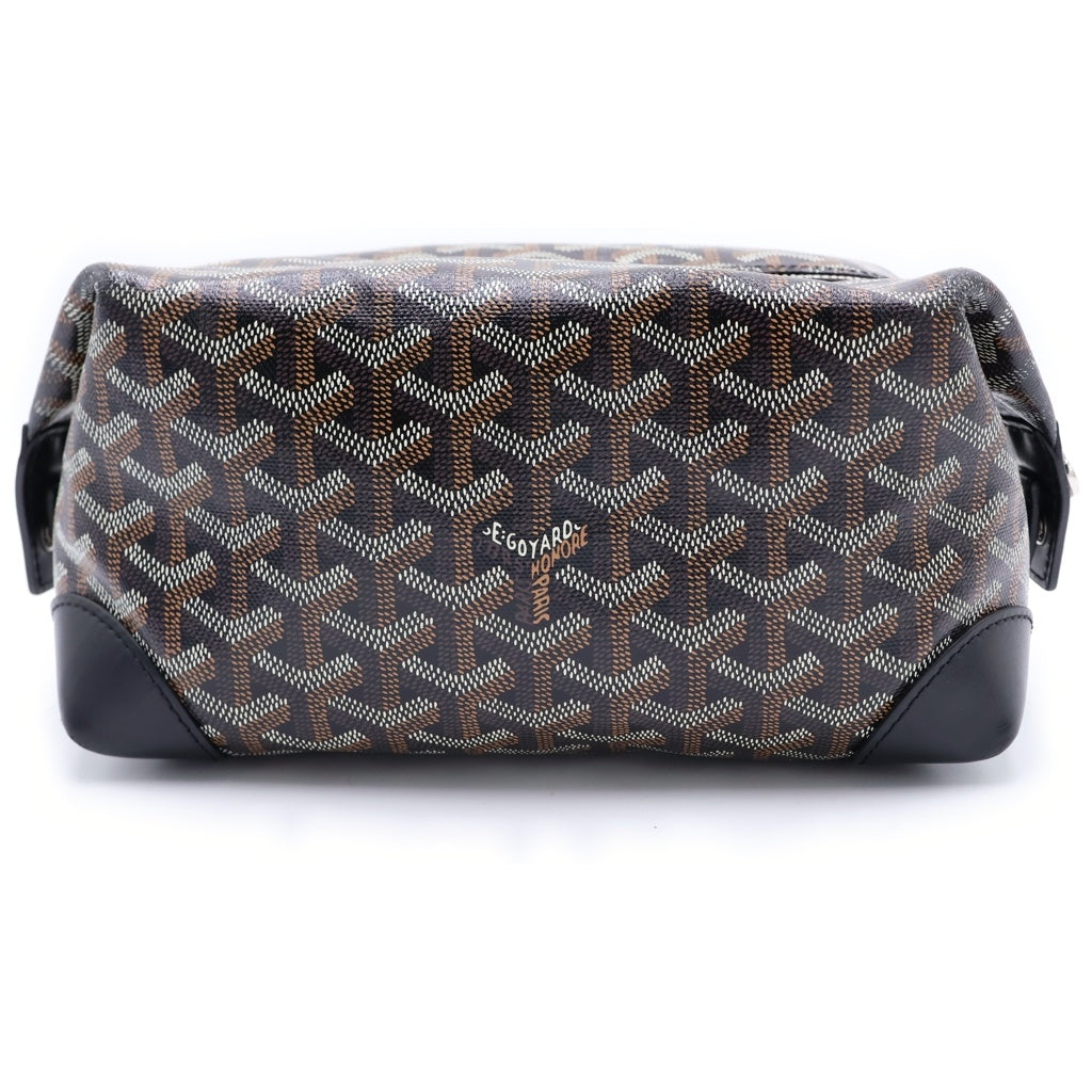 GOYARD(ゴヤール) BOWLING25 ボーリング25 PVCセカンドバック ポーチ ブラック レディース