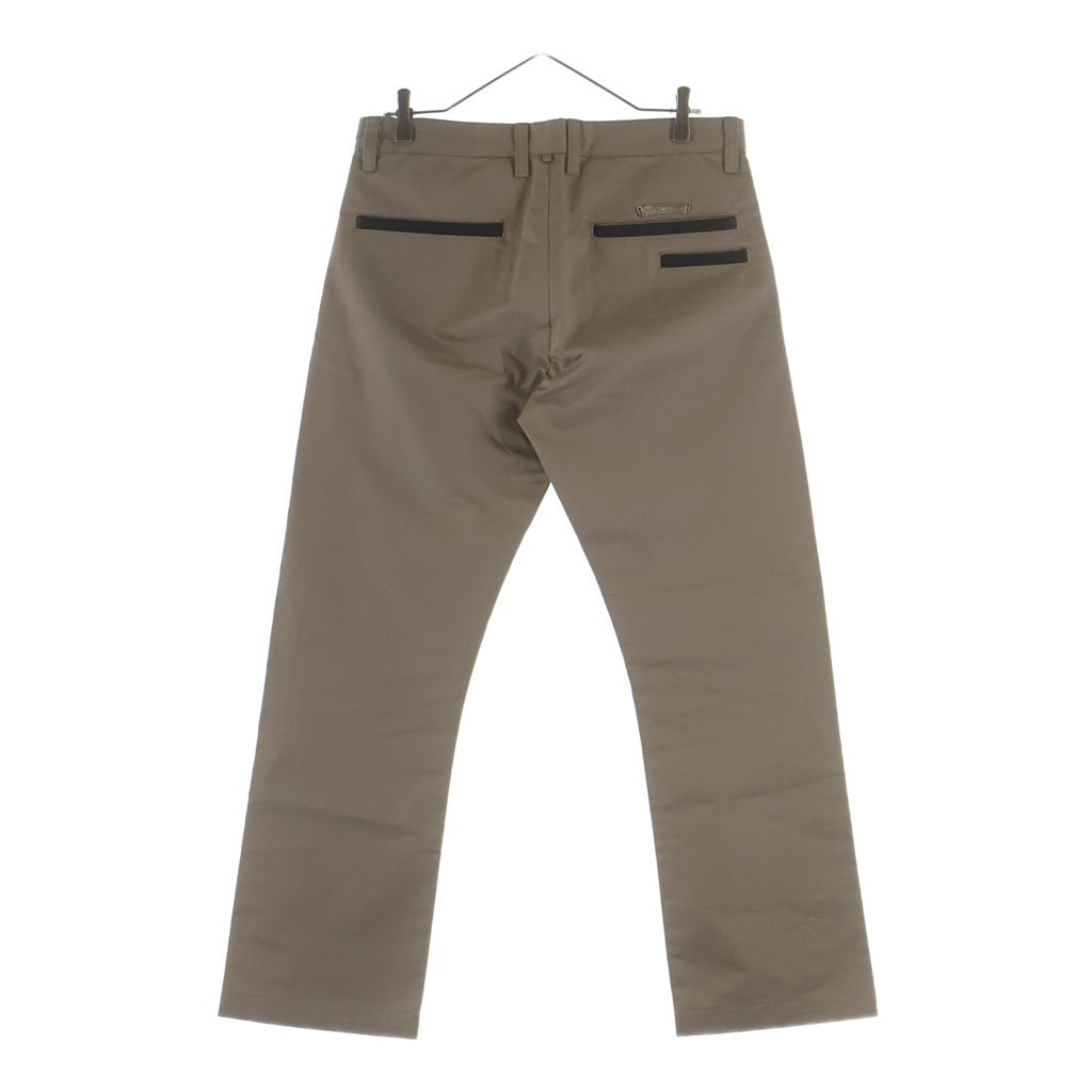 CHROME HEARTS(クロムハーツ) CHINOS レザー切替ボタンフライチノ