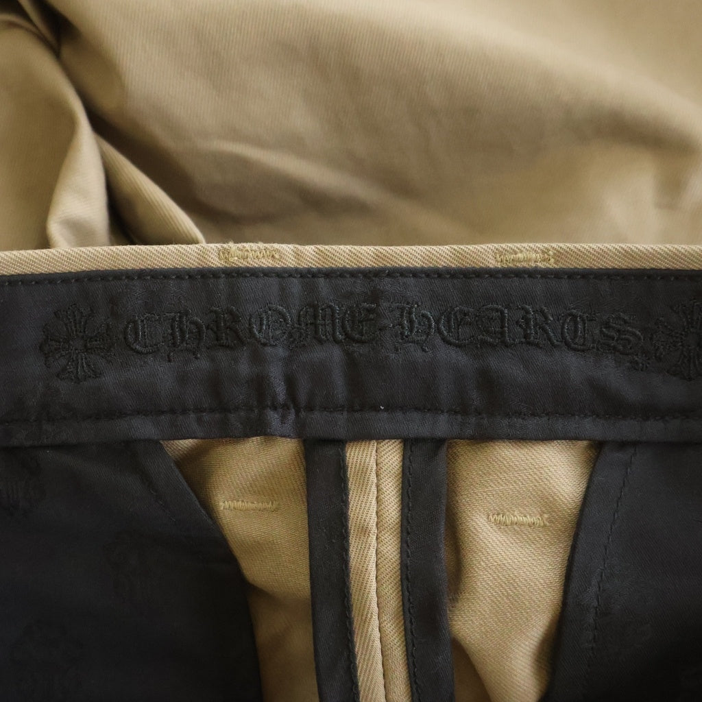 CHROME HEARTS(クロムハーツ) CHINOS レザー切替ボタンフライチノ