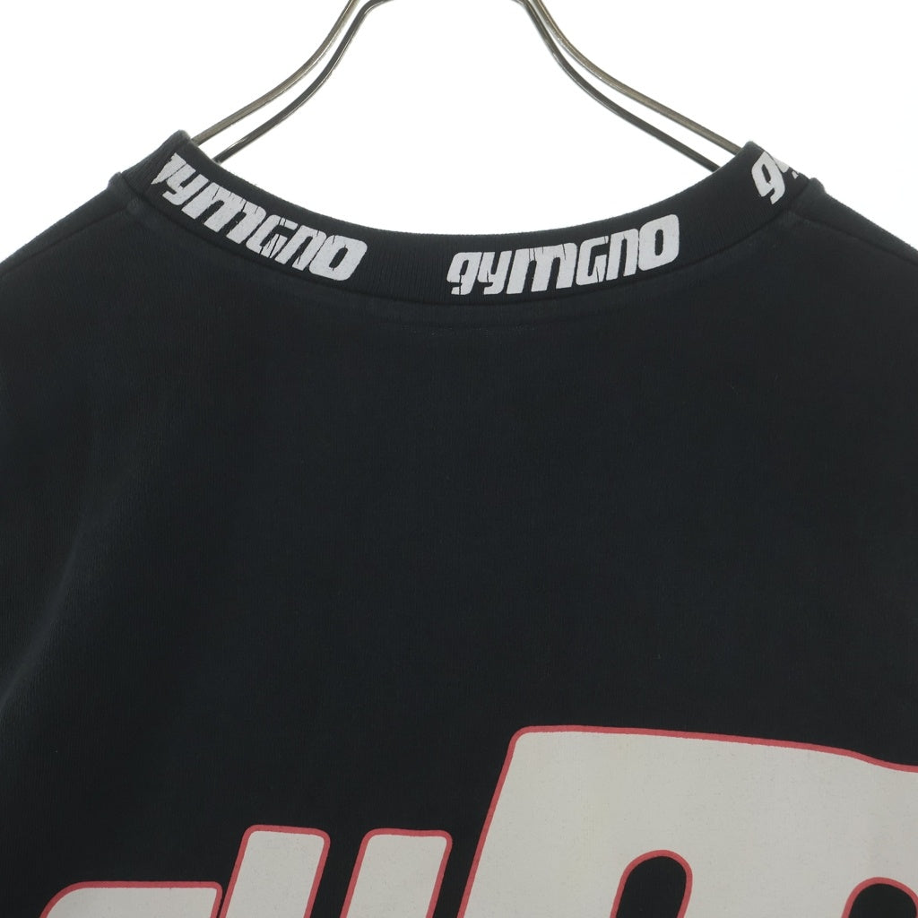 RRR123 RIVINGTON roi Rebis(リヴィントンロイレビス) FASTING FOR FASTER LS TEE 両面プリント 長袖Tシャツカットソー ブラック