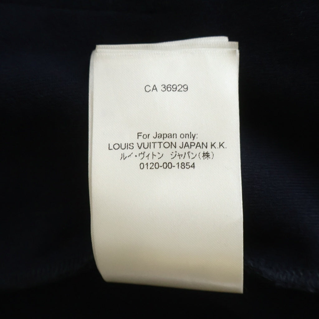 LOUIS VUITTON(ルイヴィトン) 24SS LVロゴ刺繍 フラワーバンドトラックトップ ジップアップジャケット ネイビー RM241MQ ZSC HQY45W
