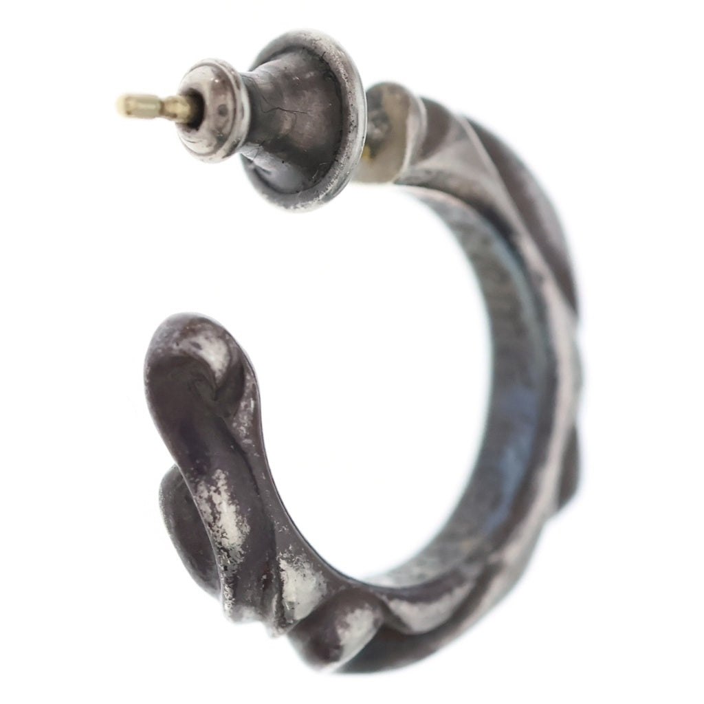CHROME HEARTS(クロムハーツ) HOOP SCROOL スクロール フープピアス