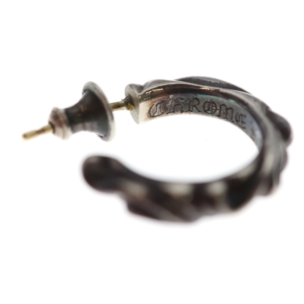 CHROME HEARTS(クロムハーツ) HOOP SCROOL スクロール フープピアス シルバー BCA102