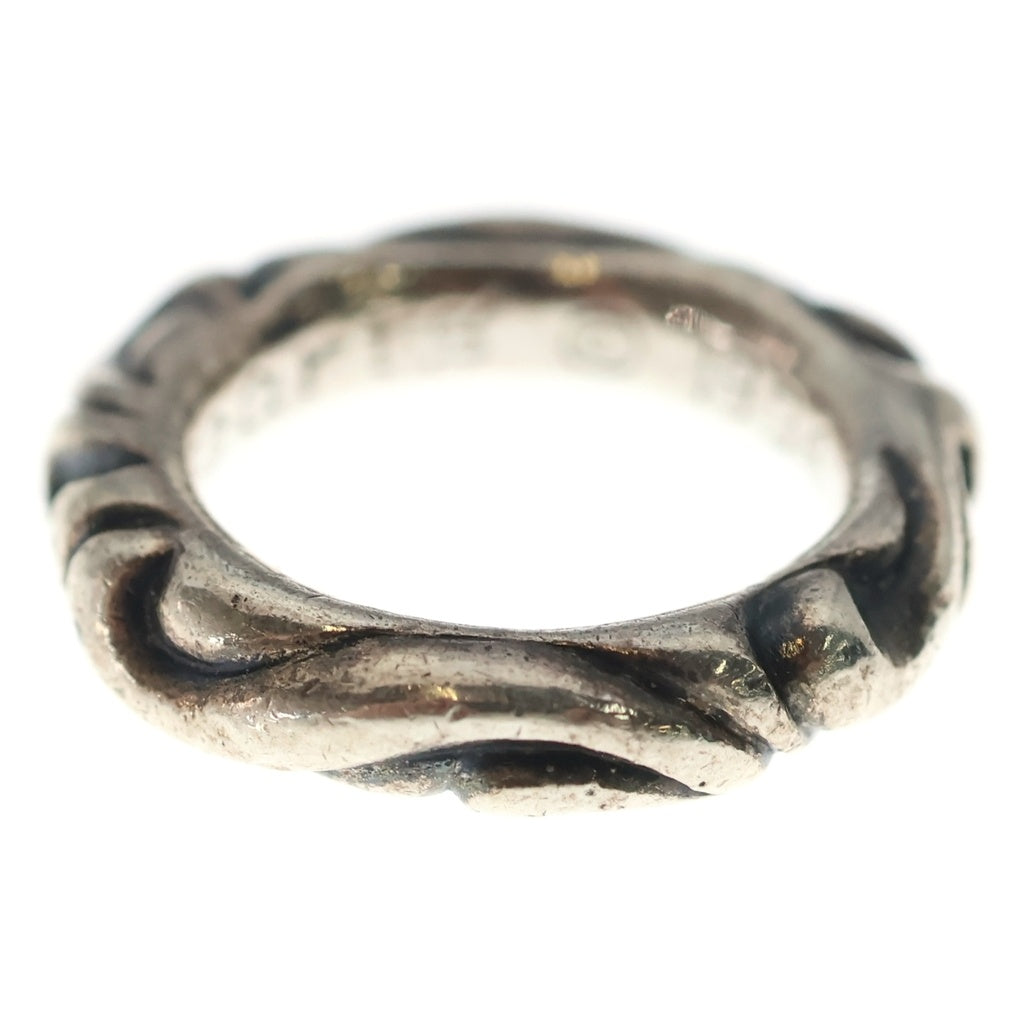 CHROME HEARTS(クロムハーツ) SCRL BAND スクロールバンド リング シルバー BCA351 レディース