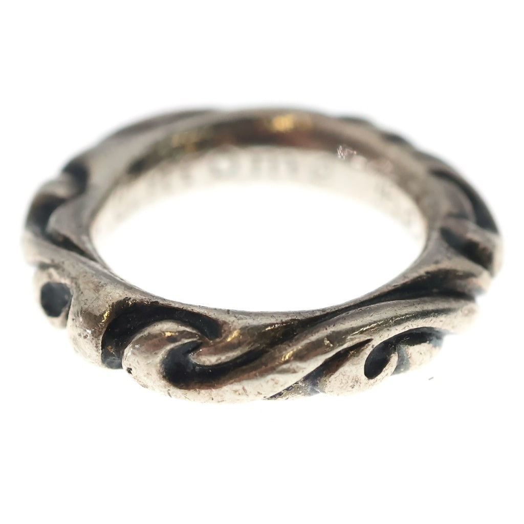 CHROME HEARTS(クロムハーツ) SCRL BAND スクロールバンド リング シルバー BCA351 レディース
