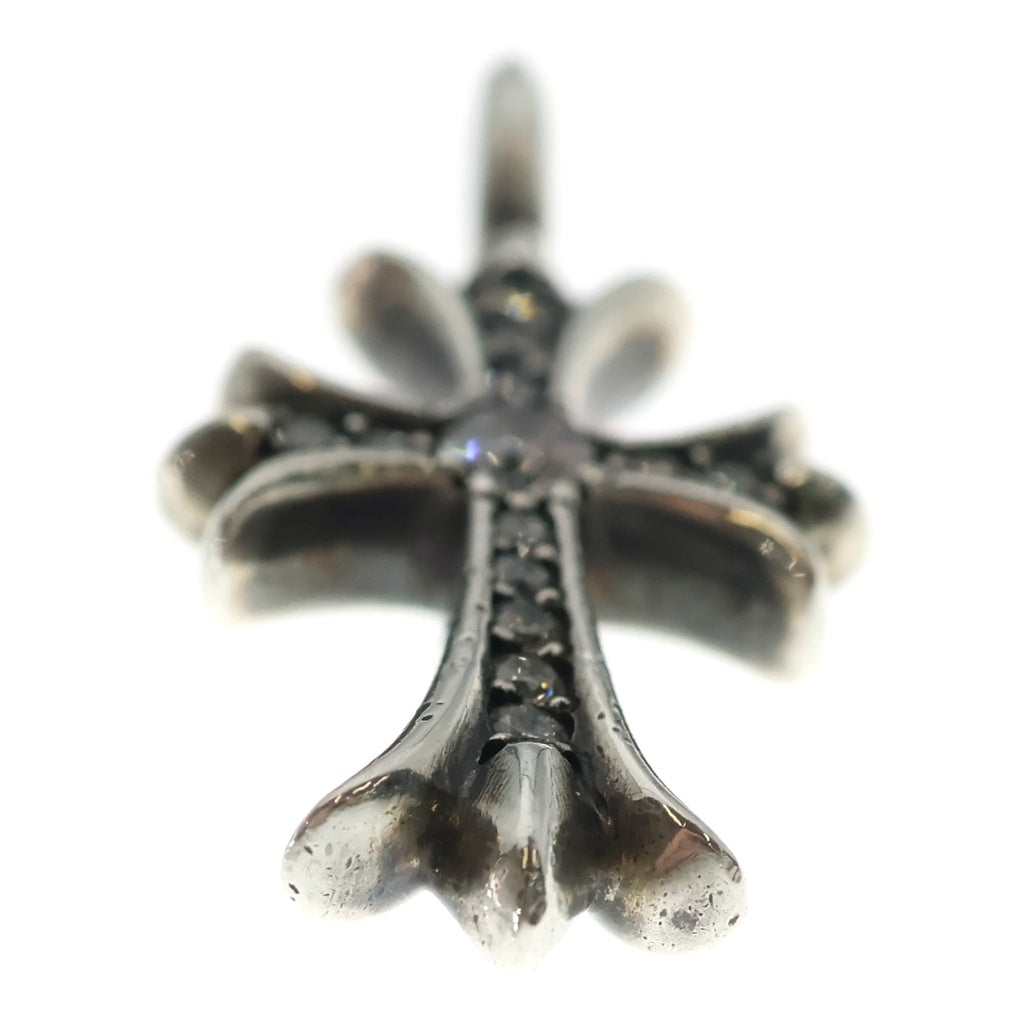 CHROME HEARTS(クロムハーツ) TNY CRSF P/DIA タイニーファットクロス PAVEダイヤ ペンダントトップ シルバー BCA323