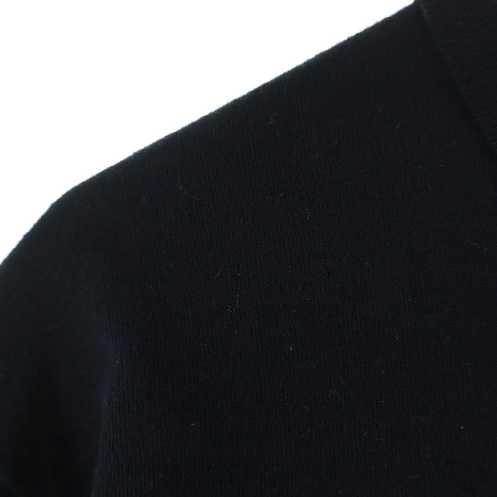 BLACK COMME des GARCONS(ブラックコムデギャルソン) メッセージプリントリングスリーブカットソー 1Q-T001 ブラック