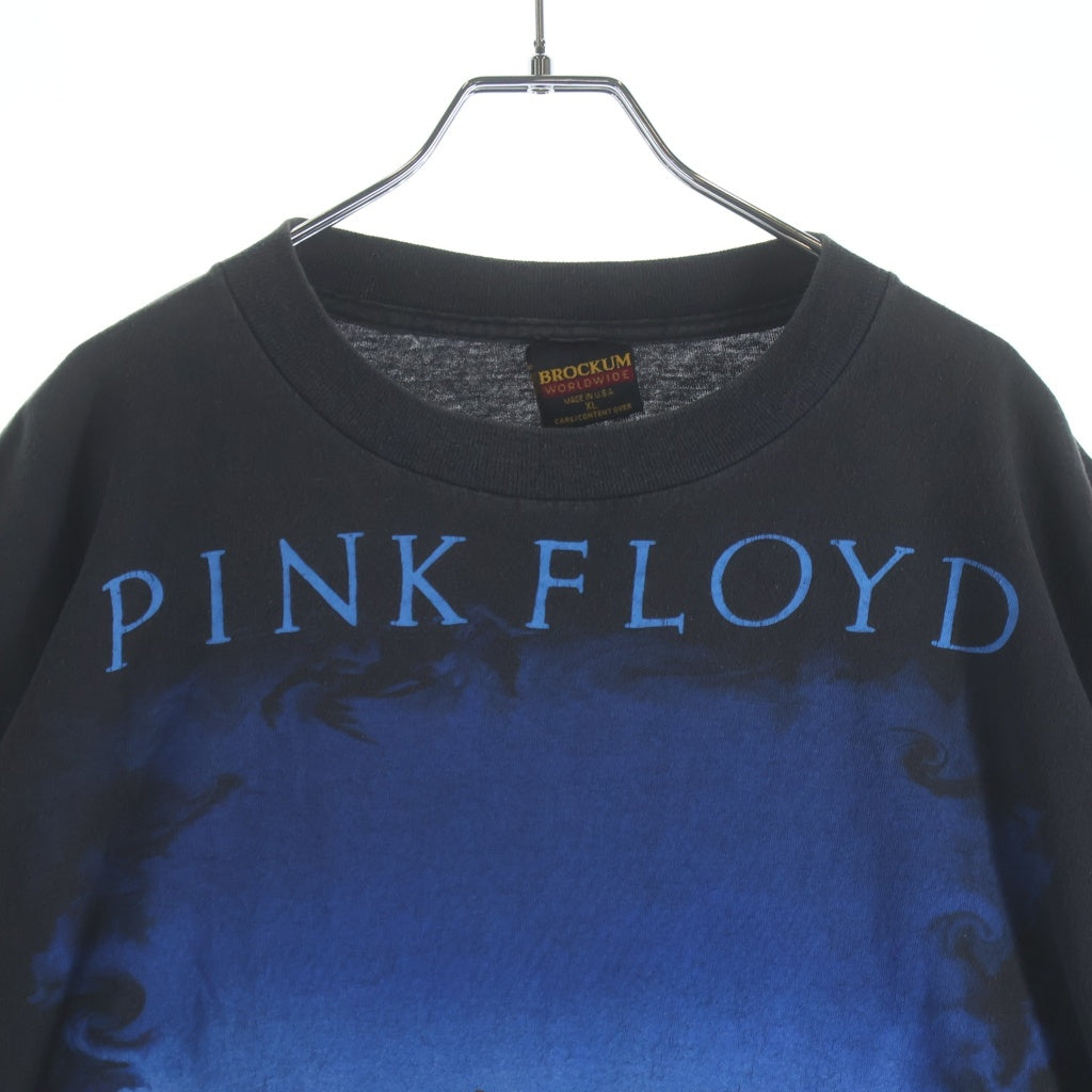 VINTAGE(ヴィンテージ) 90s PINKFLOYD WISH YOU WERE HERE ピンクフロイド 両面プリント 半袖Tシャツ カットソー ブラック