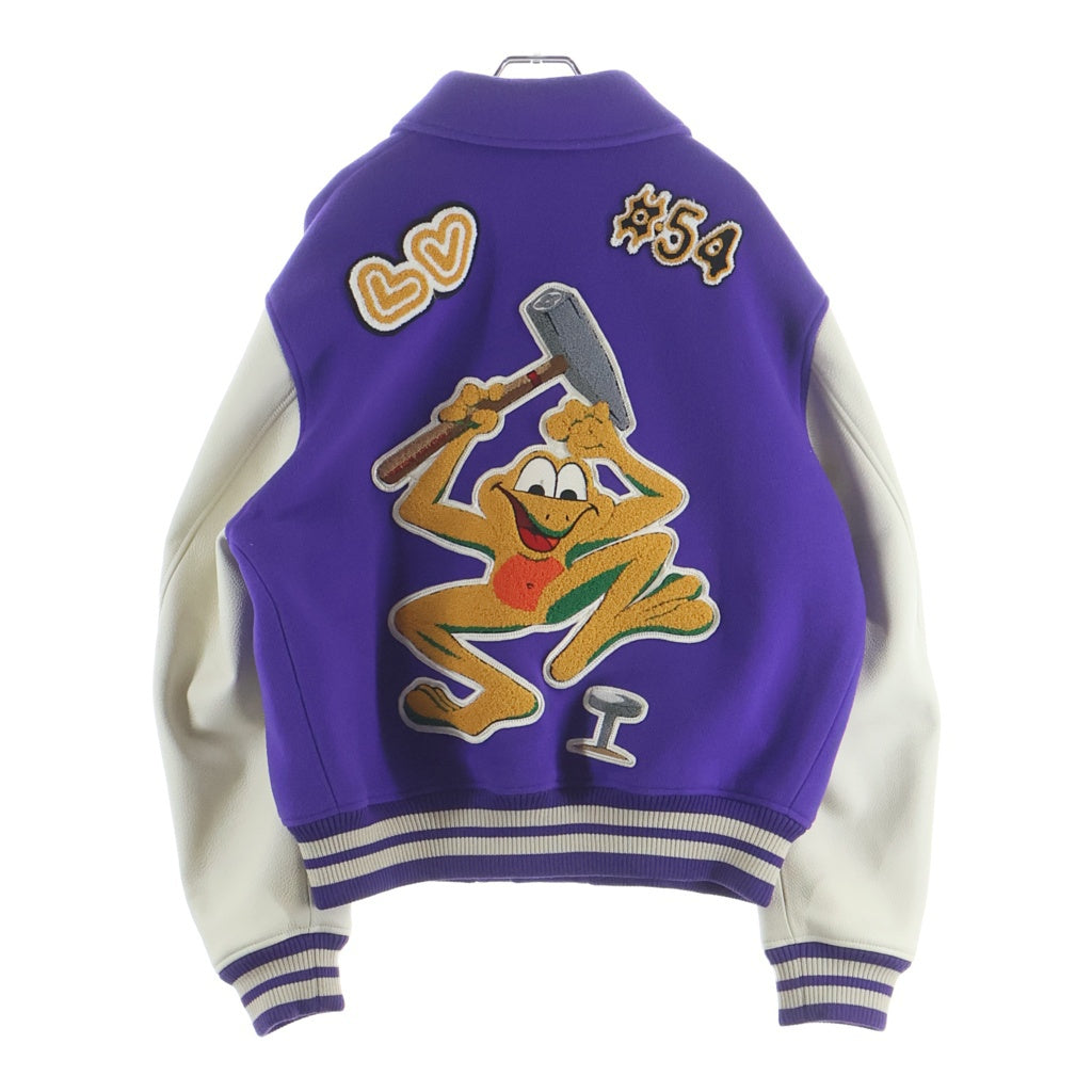 正規品　ルイヴィトン　ジャケット　サイズイタリア34 LOUIS VUITTON(ルイヴィトン) 22AW マルチパッチミックスレザーバー