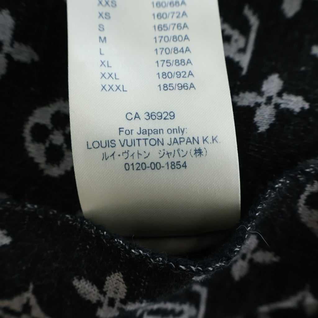 LOUIS VUITTON(ルイヴィトン) リバーシブルモノグラムトラックトップブルゾン ジャケット RM211M ZMA HKN05W ブラック/グレー