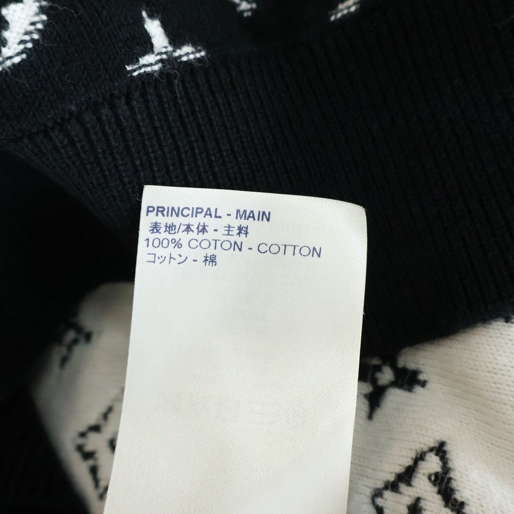 LOUIS VUITTON(ルイヴィトン) グラディエントモノグラムニットセーター RM211Q USO HKN44W ブラック