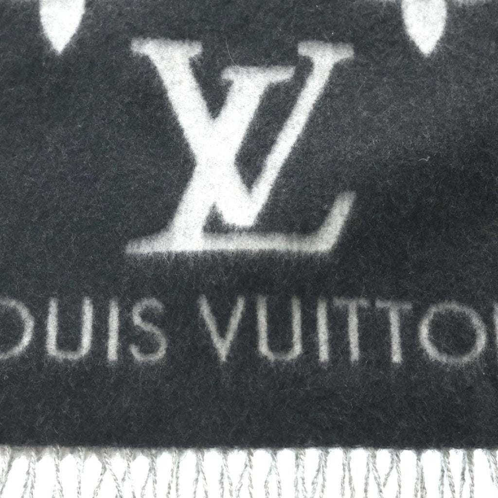 LOUIS VUITTON(ルイヴィトン) レイキャビック グラディエント マフラー M76336 グレー/ブラック レディース