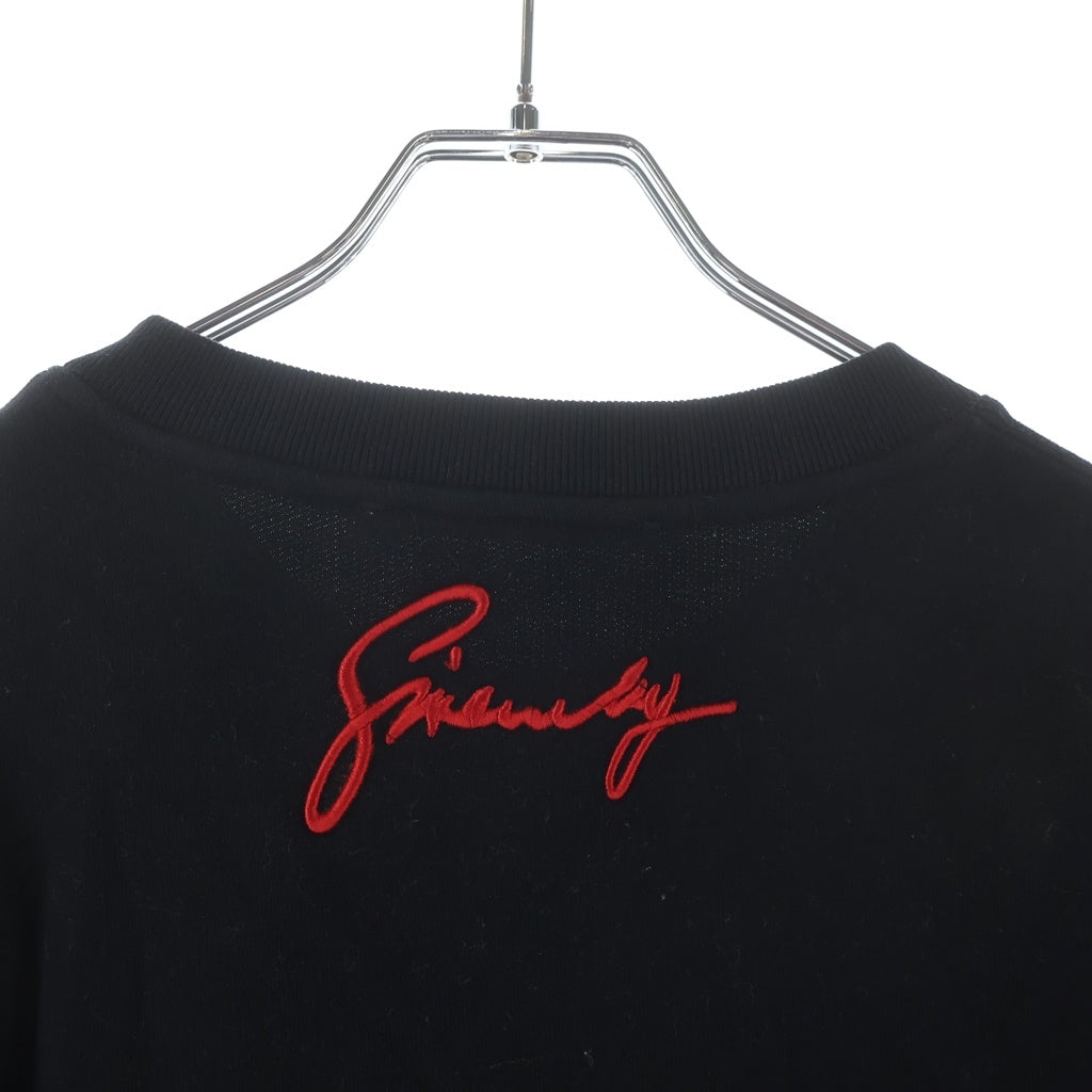 GIVENCHY(ジバンシィ) LEO CREW SWEAT レオプリント スウェットトレーナー ブラック BM70EE306C