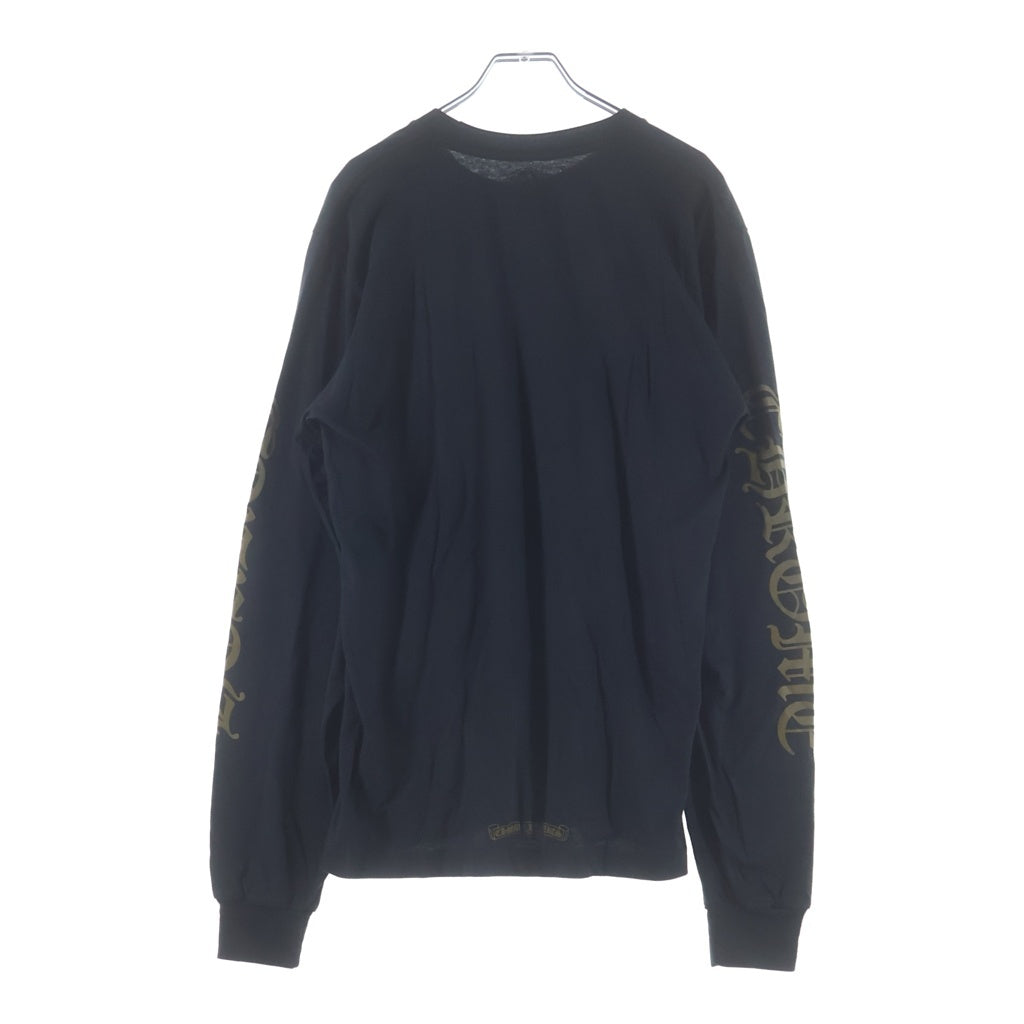 CHROME HEARTS(クロムハーツ) ネックロゴ ロングスリーブカットソー
