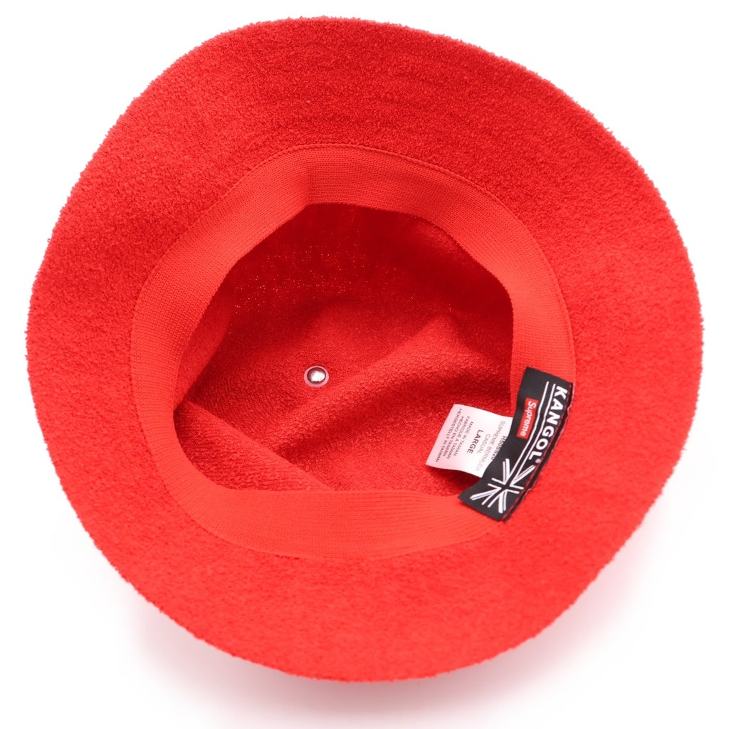 SUPREME(シュプリーム) 20SS ×KANGOL BERMUDA CASUAL HAT カンゴール バルミューダ カジュアル ハット H50SS20 帽子 レッド