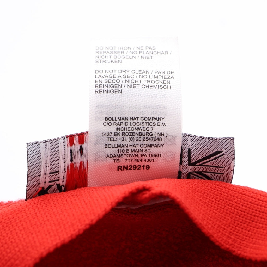 SUPREME(シュプリーム) 20SS ×KANGOL BERMUDA CASUAL HAT カンゴール バルミューダ カジュアル ハット H50SS20 帽子 レッド