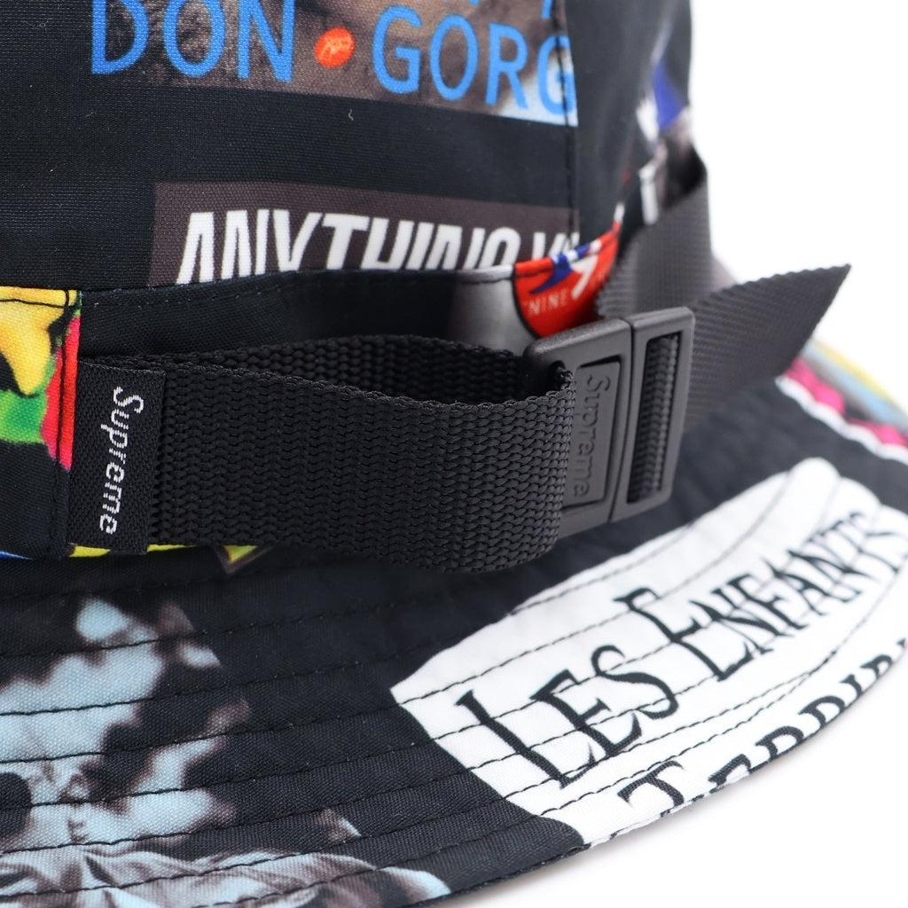 SUPREME(シュプリーム) 21SS GORE-TEX Bell Hat ゴアテックス ベルハット バケットハット 帽子 ブラック/マルチカラー