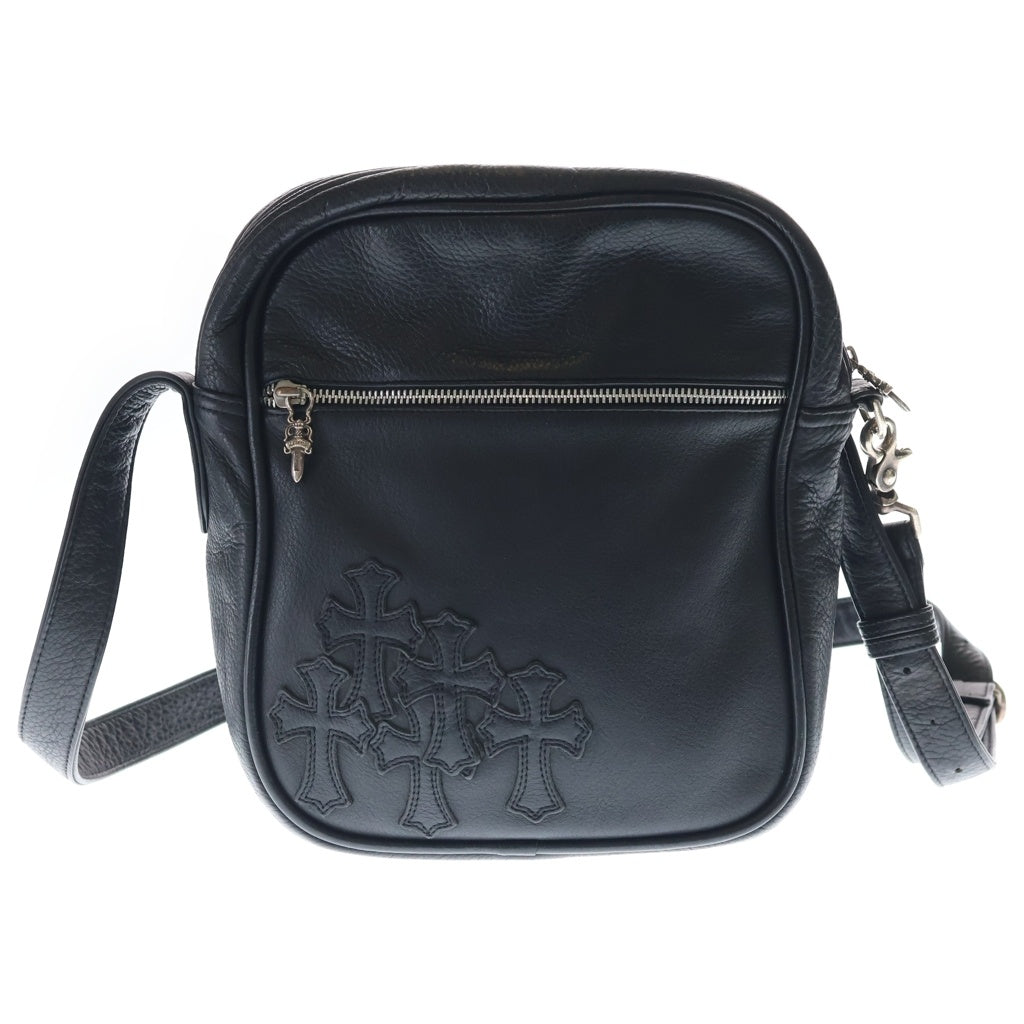 CHROME HEARTS(クロムハーツ) TAKA BAG タカバッグ セメタリークロスパッチレザーショルダーバッグ