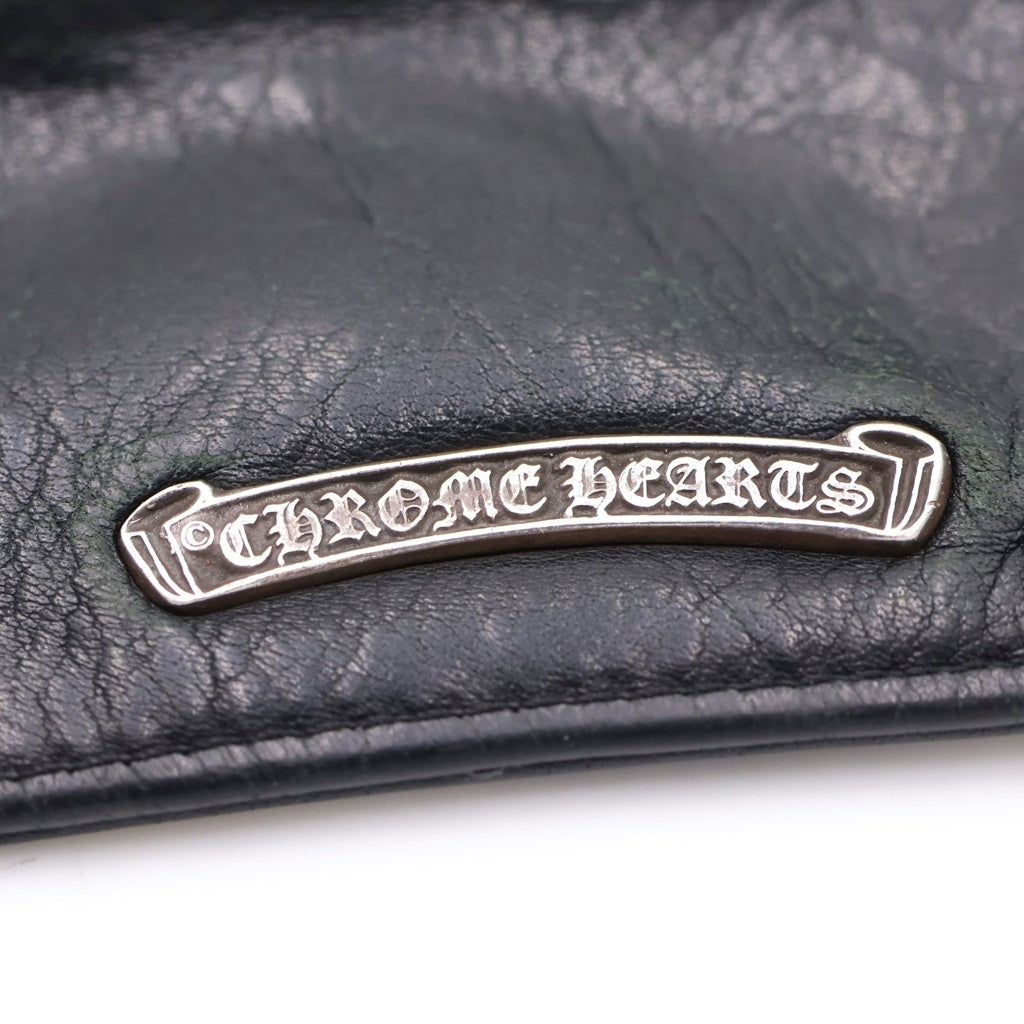 CHROME HEARTS(クロムハーツ) ZPR CHNG 3×4 チェンジパース ジッパーチェンジパース コインケース ブラック/シルバー