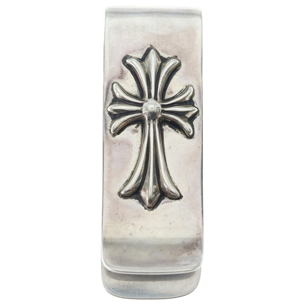CHROME HEARTS(クロムハーツ) MNY CLIP SM CH スモールCHクロス マネークリップ シルバー
