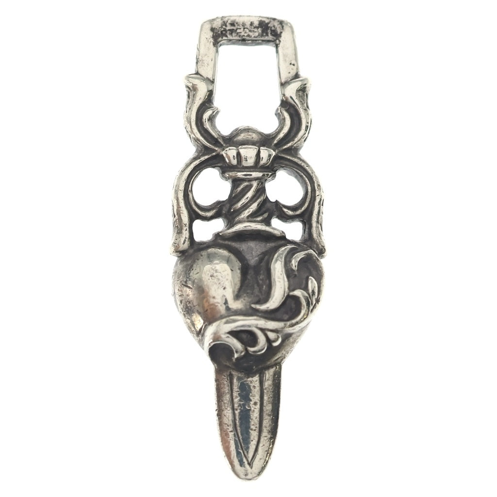 CHROME HEARTS(クロムハーツ) DAGGER HEART ダガーハート ペンダントトップ シルバー BCA243