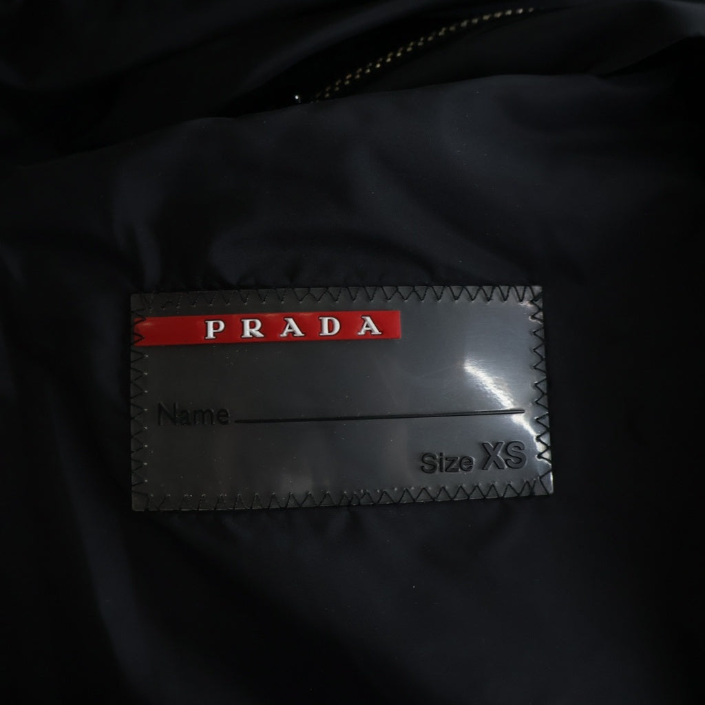 PRADA(プラダ) SPORTS トライアングルロゴ 三角プレート フーデッド