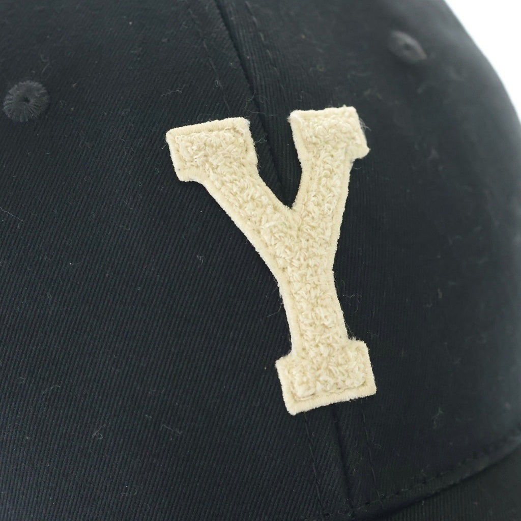 YVES SAINT LAURENT(イヴサンローラン) Yロゴ ベースボールキャップ 帽子 ブラック 816871 3YR57