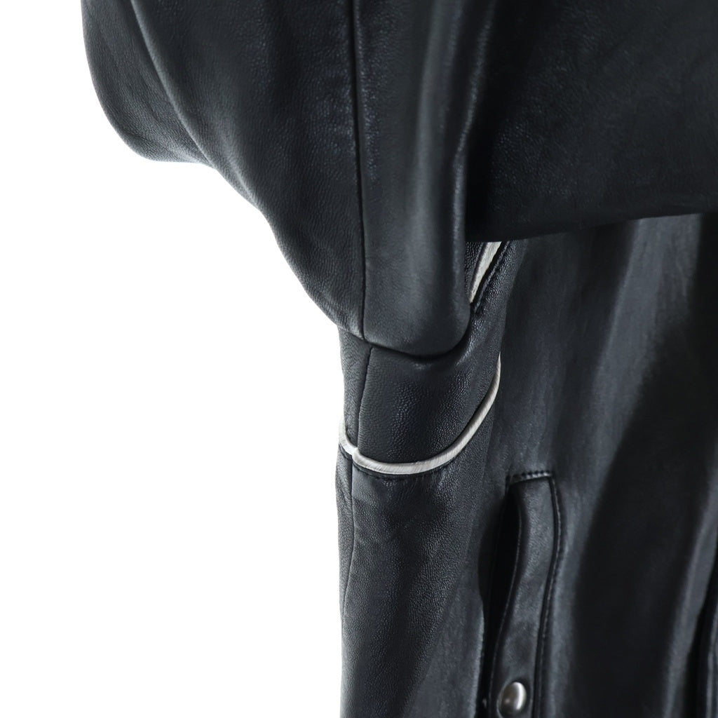 GIVENCHY(ジバンシィ) 4G MONOGRAM LAMBSKIN LEATHER VARSITY JACKET