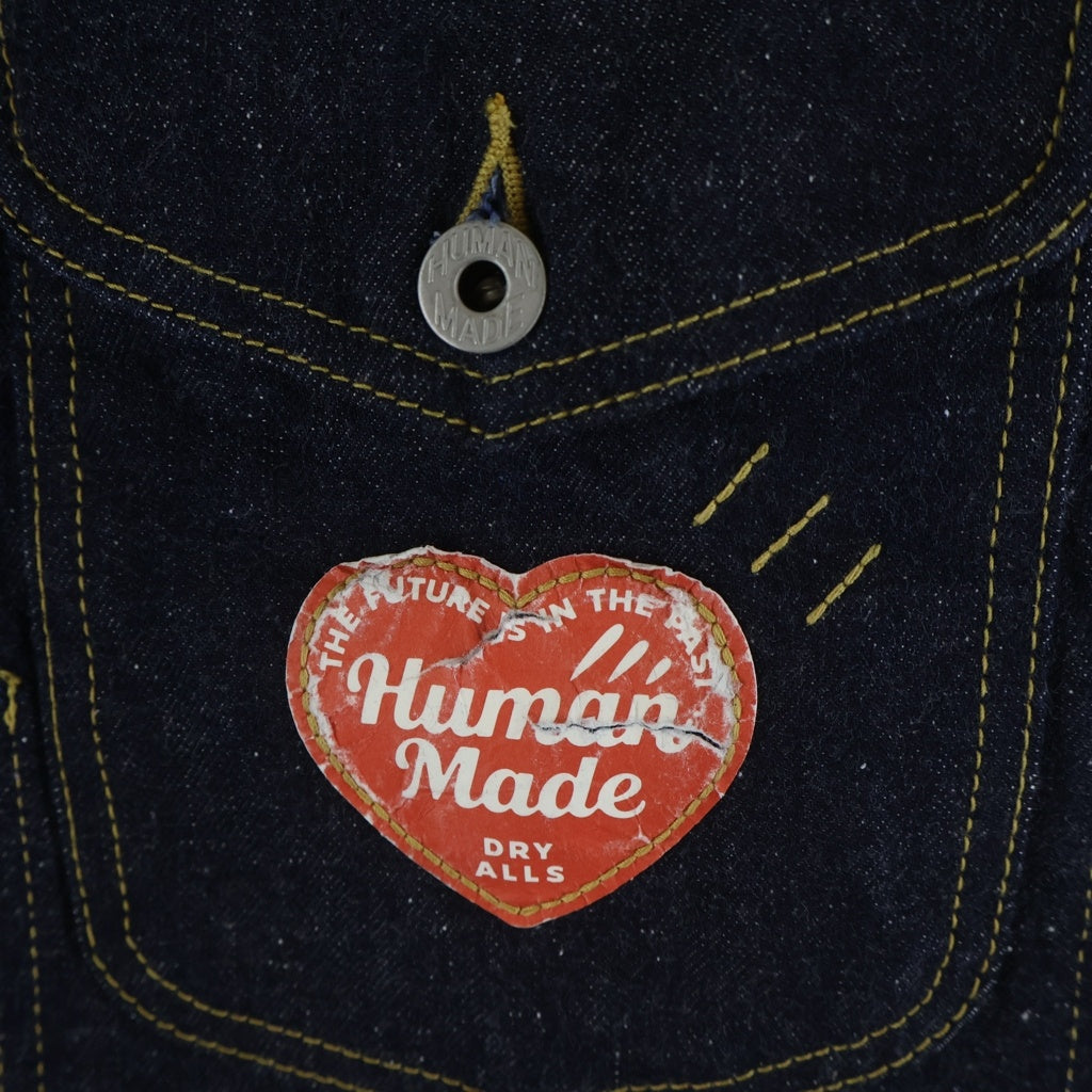 HUMAN MADE(ヒューマンメイド) 1ST DENIM JACKET ファーストデニムジャケット インディゴ HM30JK046