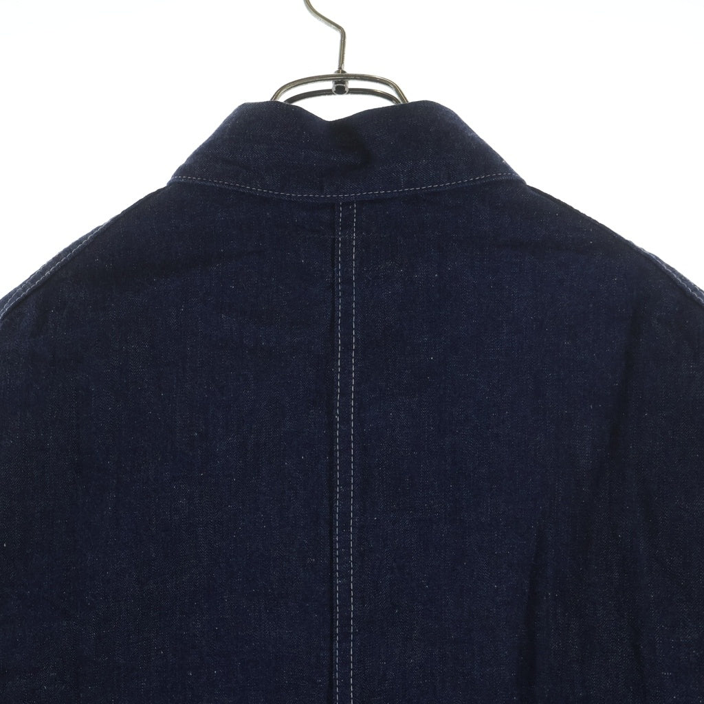HUMAN MADE(ヒューマンメイド) DENIM COVERALLS デニムカバーオール ジャケット インディゴ HM30JK048