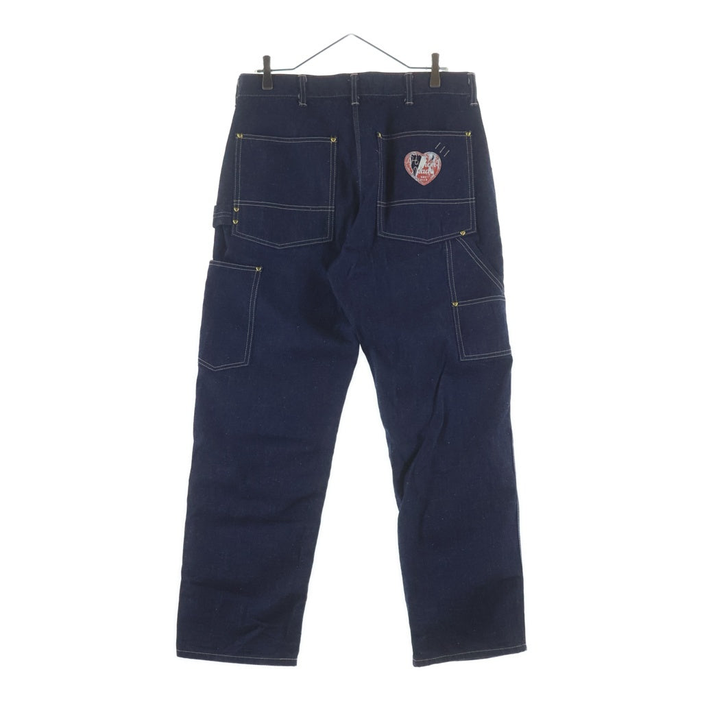 HUMAN MADE(ヒューマンメイド) DENIM WORK PANTS デニムワークパンツ インディゴ HM30PT018