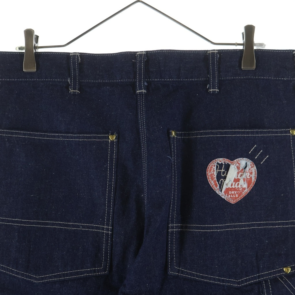 HUMAN MADE(ヒューマンメイド) DENIM WORK PANTS デニムワークパンツ インディゴ HM30PT018