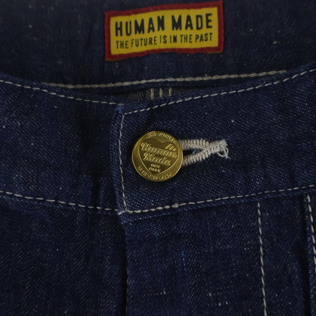 HUMAN MADE(ヒューマンメイド) DENIM WORK PANTS デニムワークパンツ インディゴ HM30PT018