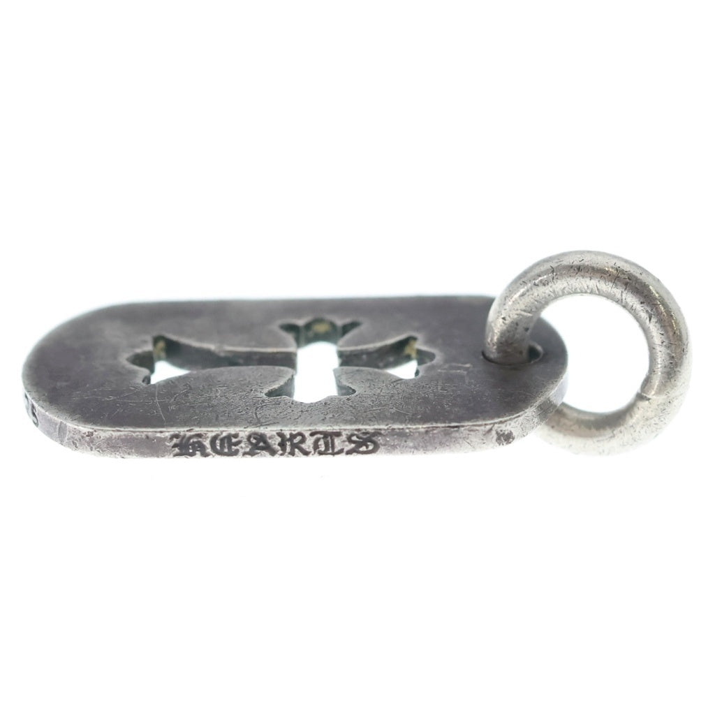 CHROME HEARTS(クロムハーツ) D TAG SML CO CRS カットアウトクロスドッグタグ スモール ペンダントトップ シルバー BCA242