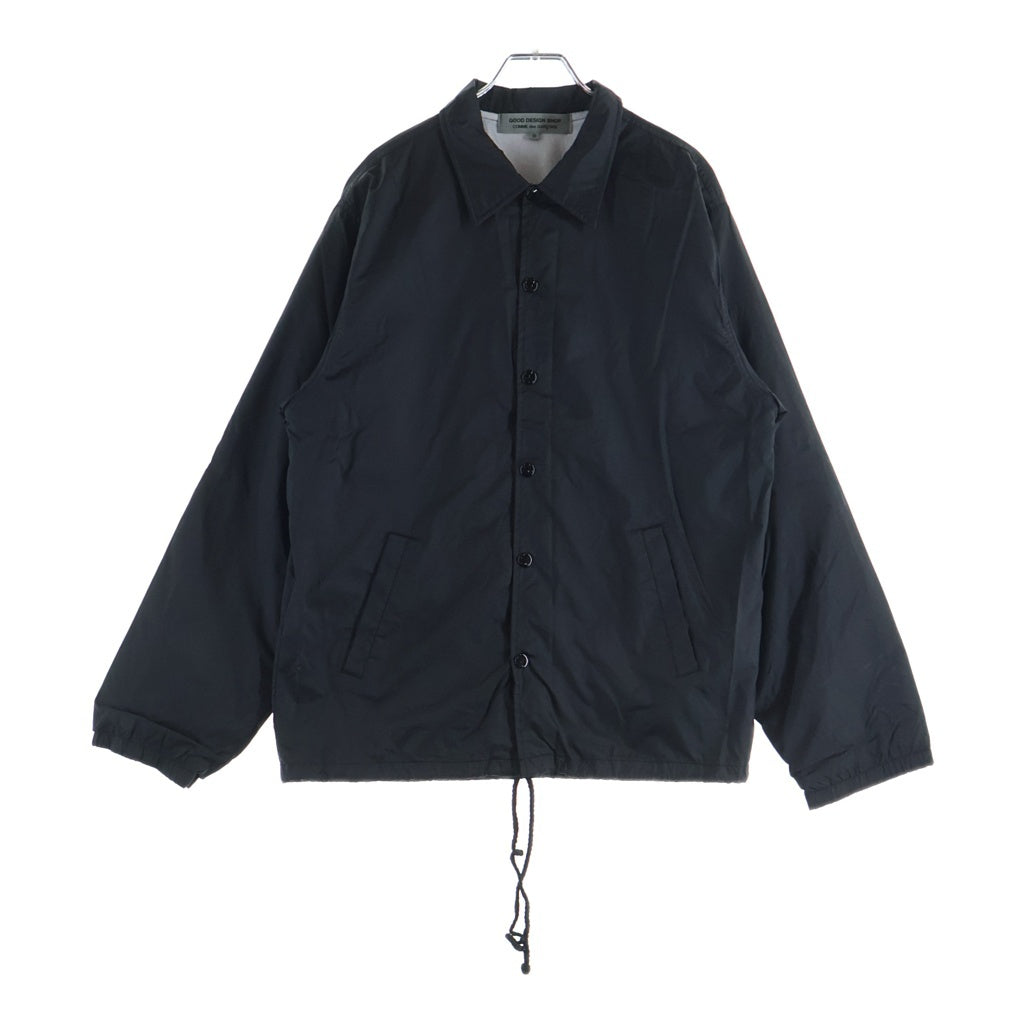 GOOD DESIGN SHOP COMME des GARCONS(グッドデザインショップ コムデギャルソン) バックプリントコーチジャケット IH-J002 ブラック