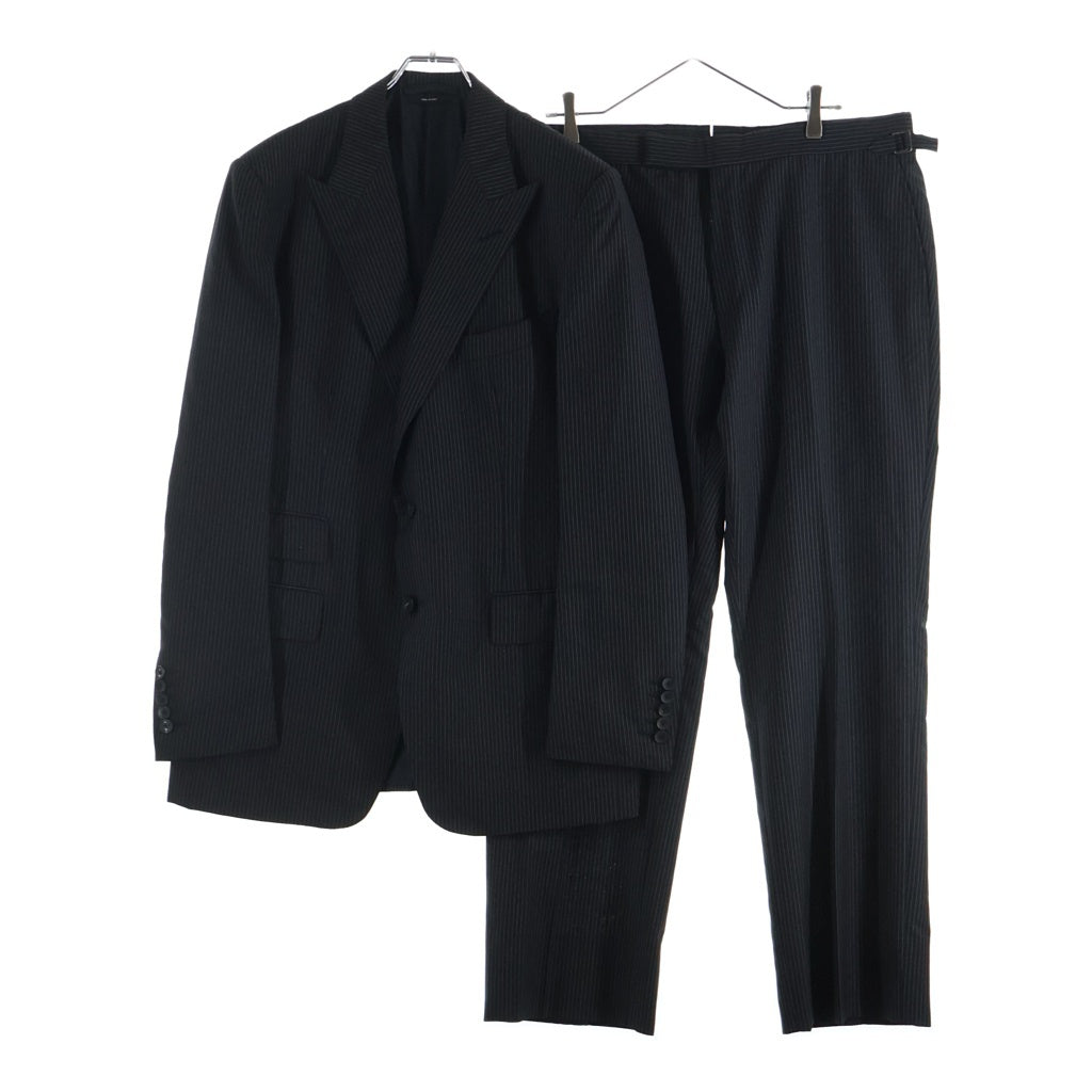 TOM FORD(トムフォード) ストライプ 2Bセットアップスーツ ブラック 21BL4B
