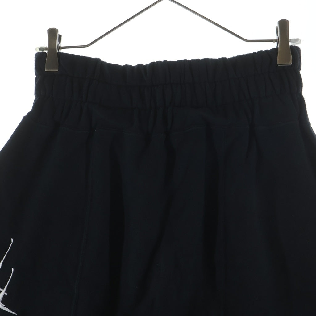 cvtvlist(カタリスト) ロゴ刺繍スウェットショーツ ショートパンツ 2501050401 ブラック