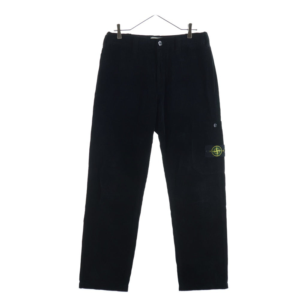 STONE ISLAND(ストーンアイランド) サイドポケットコーデュロイパンツ K2S153100039 ブラック