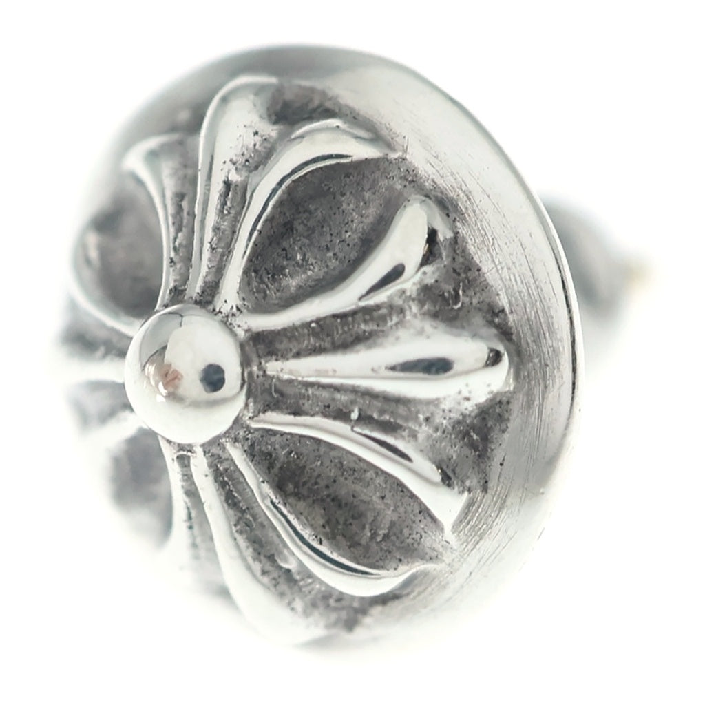 CHROME HEARTS(クロムハーツ) STUD CRSBLL クロスボールスタッドピアス シルバー BCA110