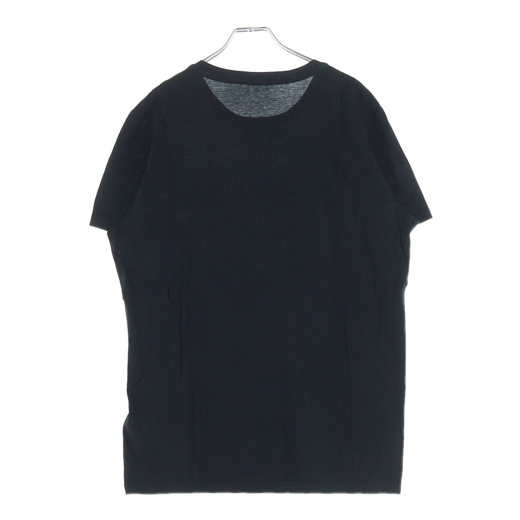 MONCLER(モンクレール) MAGLIA T-SHIRT H10918C00057 8390Y ロゴワッペン付き半袖Tシャツ ブラック