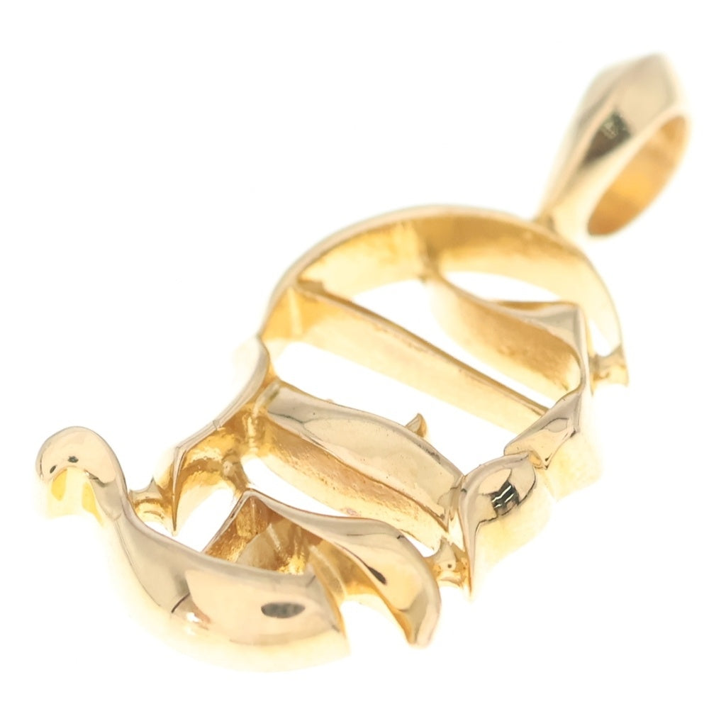 CHROME HEARTS(クロムハーツ) 22K CH LOGO CHロゴ ネックレストップ ゴールド