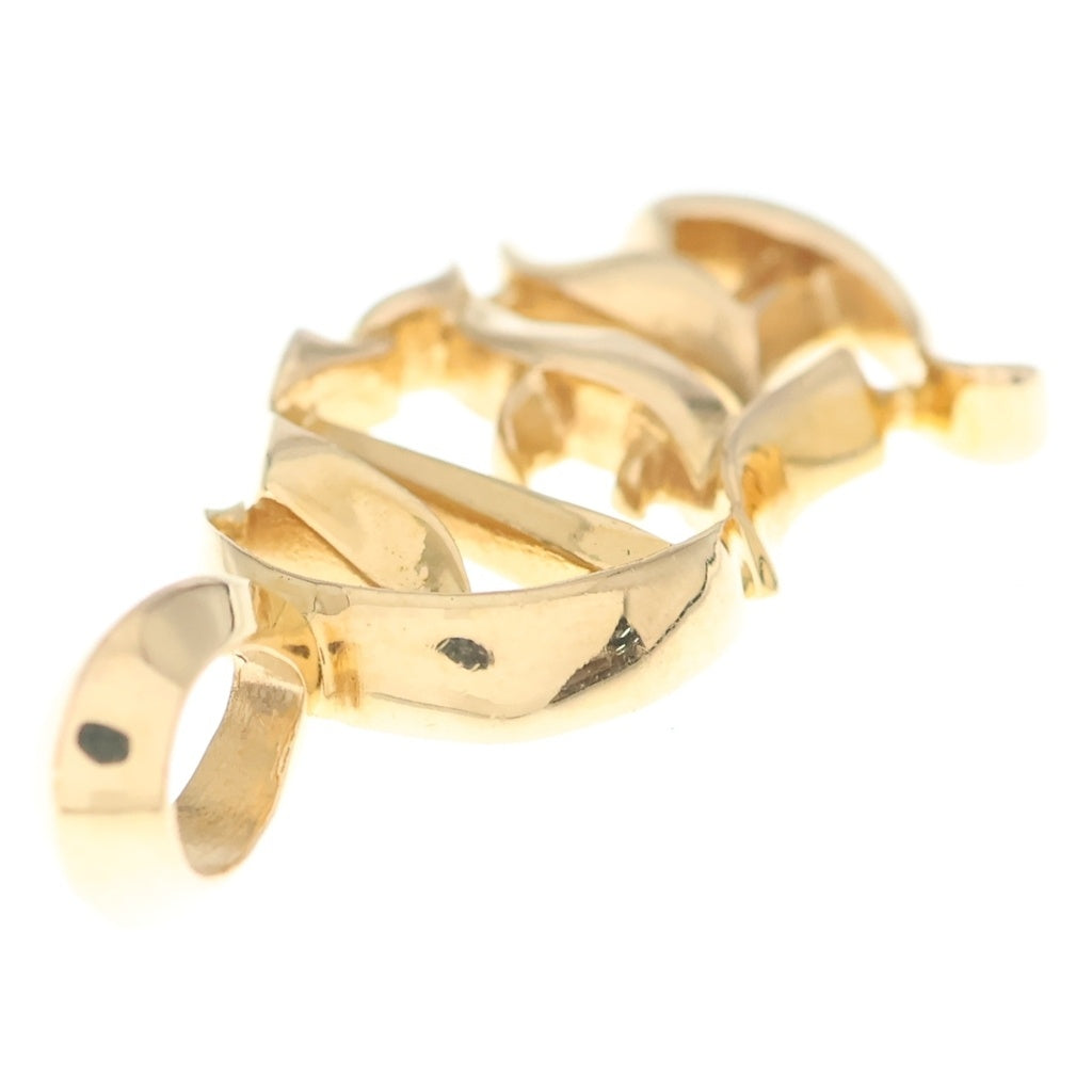 CHROME HEARTS(クロムハーツ) 22K CH LOGO CHロゴ ネックレストップ ゴールド